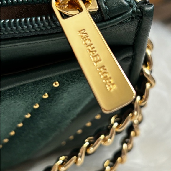 Emerald green quilted Michael kors - Picture 4 of 9